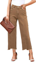 High Waisted Straight Leg Jeans