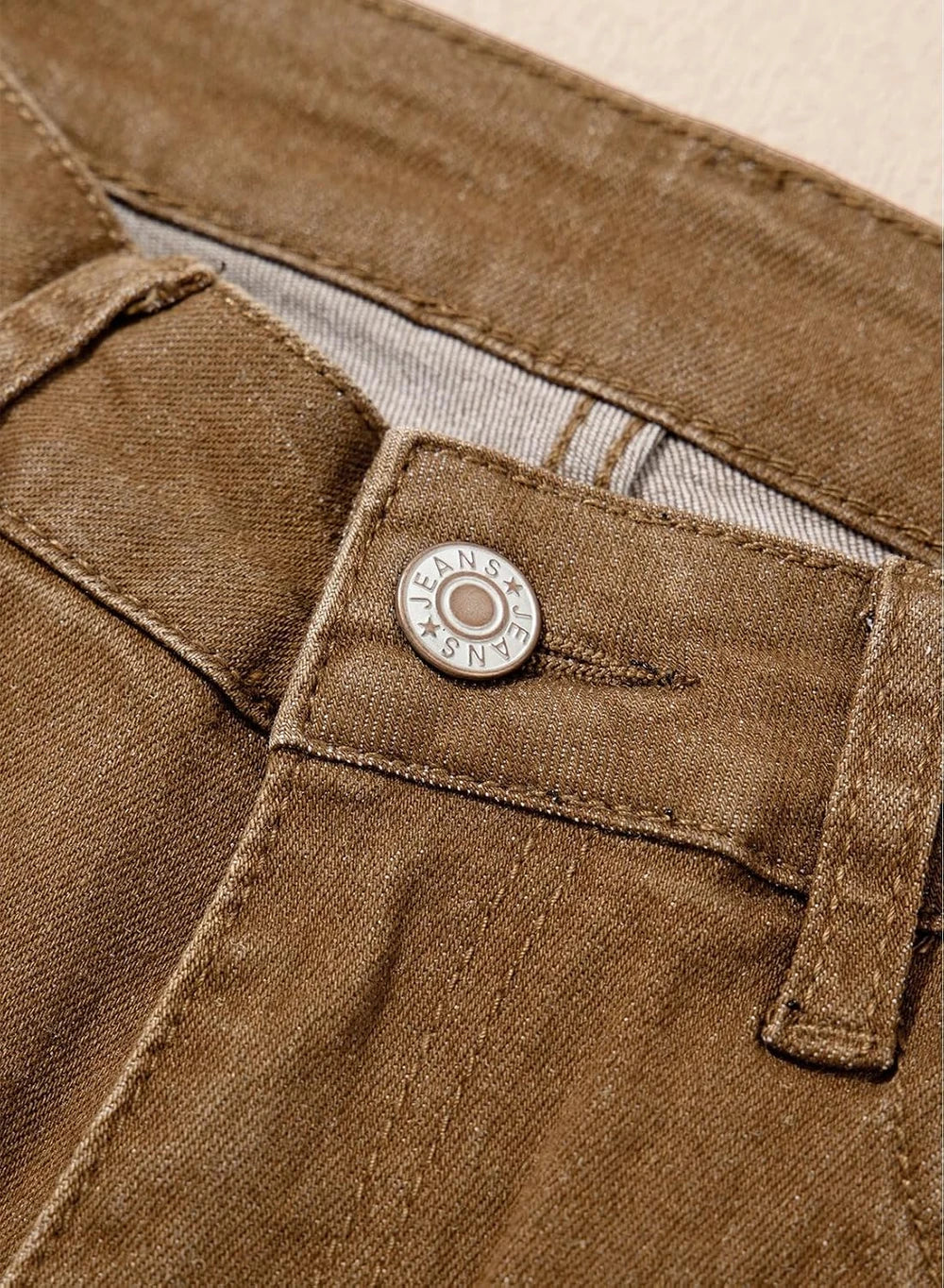 High Waisted Straight Leg Jeans
