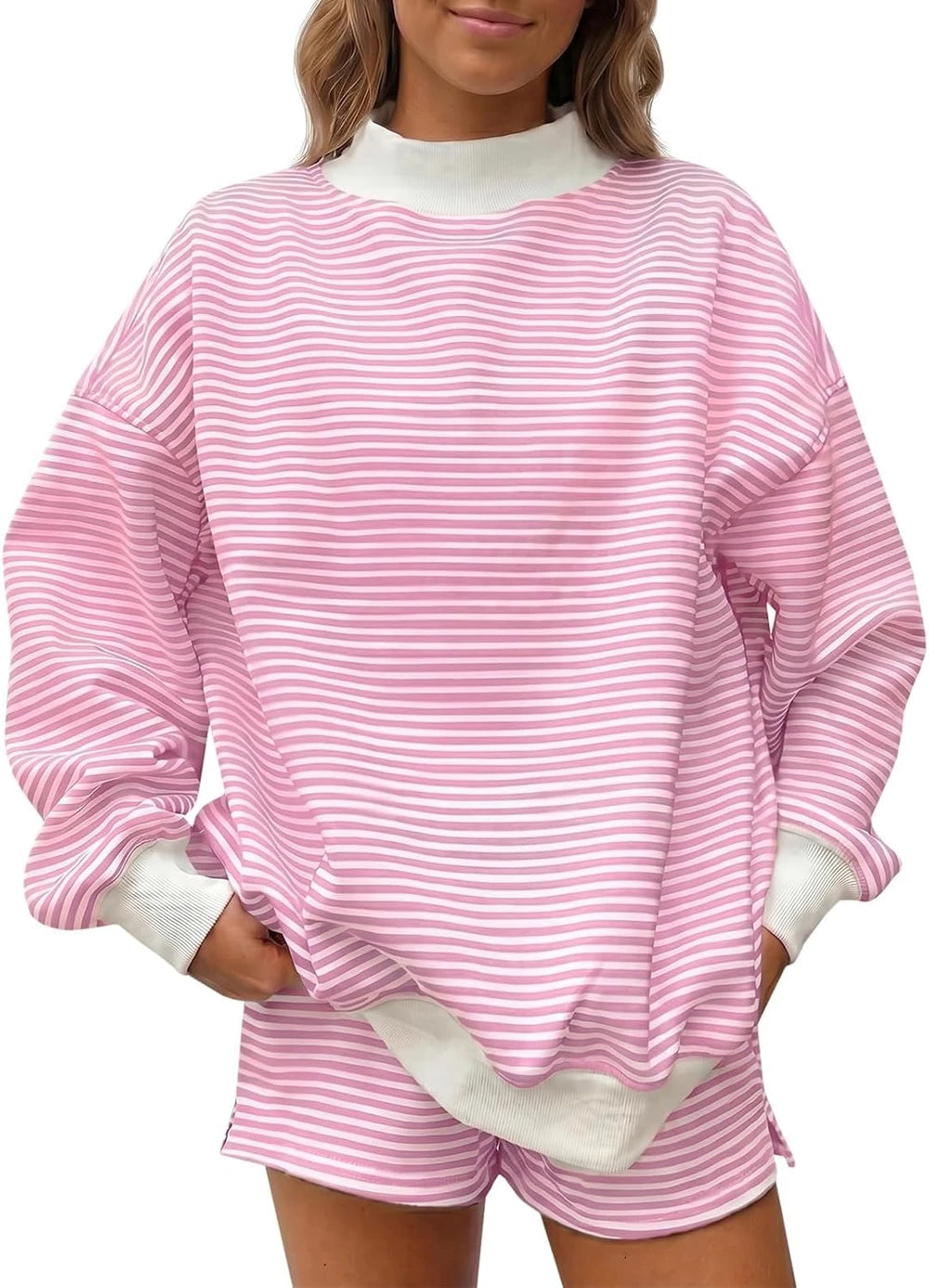 Striped Lounge Matching Set
