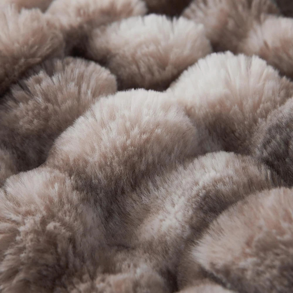 Faux Fur Throw Blanket