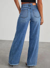 Sidefeel High Waisted Wide Leg Jeans