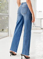 Sidefeel High Waisted Wide Leg Jeans